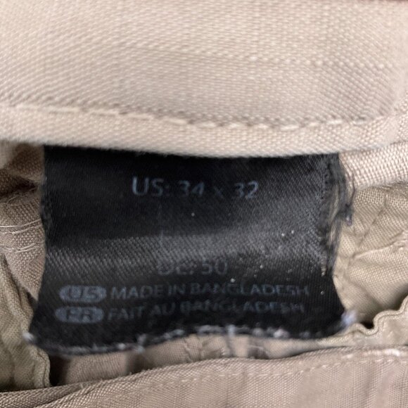 5.11+ Tactical Pants Men 34W x 32L Tan Ripstop Cargo Utility Work‎ Mid Rise - Picture 4 of 13